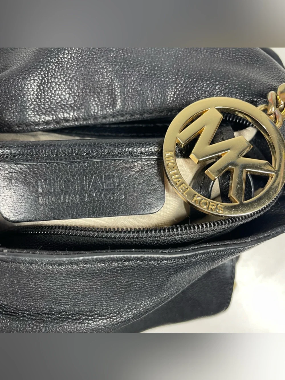 Michael Kors Naomi Hobo Slouchy Shoulder Bag Twist Braided Handle Black Leather